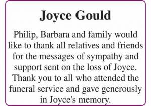 Joyce Gould