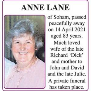 ANNE LANE