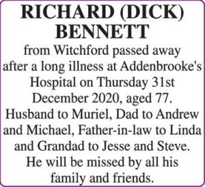 RICHARD (DICK) BENNETT