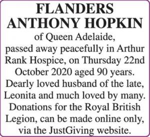 FLANDERS ANTHONY HOPKIN