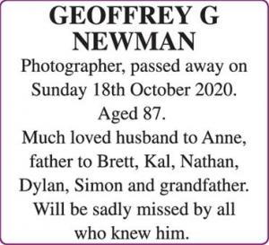 GEOFFREY NEWMAN