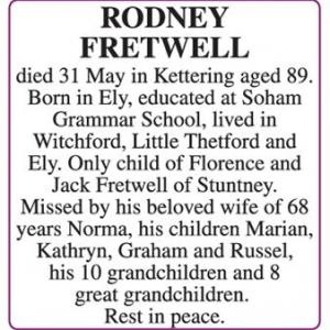 RODNEY FRETWELL