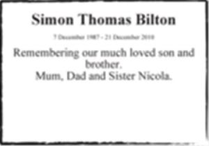 Simon Thomas Bilton