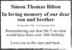 Simon Thomas Bilton