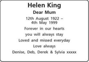 Helen King