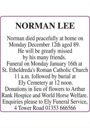 NORMAN LEE